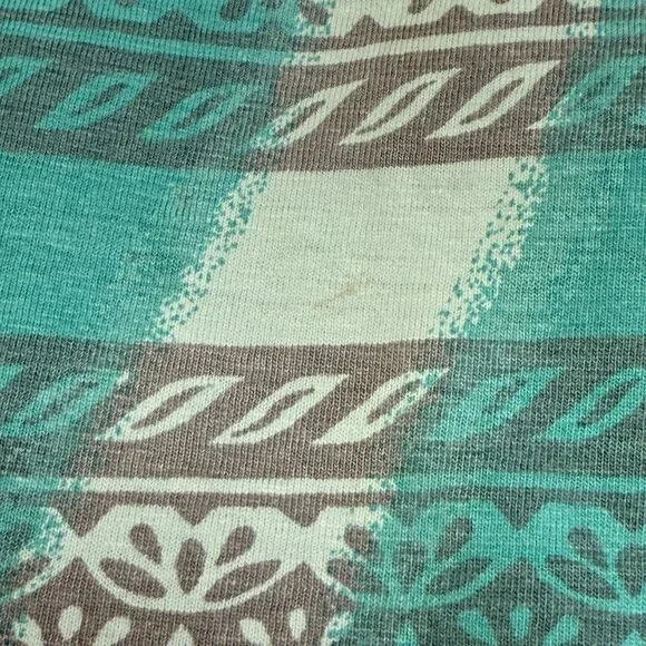 Vintage Peter B Floral Polo Shirt Mens XL Surf Beach Summer 90s Y2K 23x27.5 - Picture 7 of 11